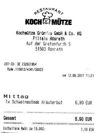 npps Hffner Kochmtze Restaurant